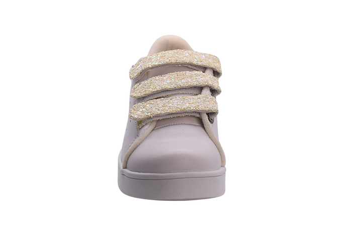 Zapatilla Mujer Habana Glitter White